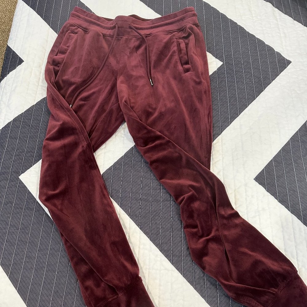 LUXE Velvet Drawstring Jogger - Mark New York Performance